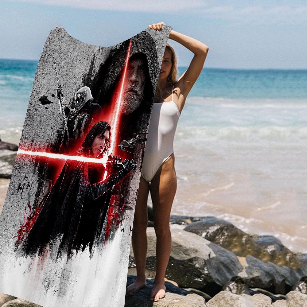 S-star W-wars Big Microfiber Beach Towels Quick Dry Towel Sand Beach Towels Pool Towel For Travel Swim Pool Yoga