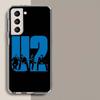 Чехол для телефона Band U2 для Samsung A16 A26 A36 A56 A17 A15 A25 A35 A55 A14 A24 A34 A54 A04S A05S Galaxy Note 20 10 9 8 A9 A8 A7 A6 C