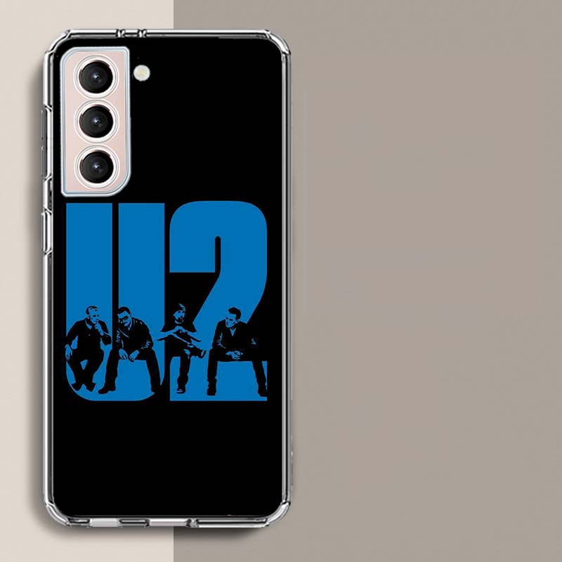 Чехол для телефона Band U2 для Samsung A16 A26 A36 A56 A17 A15 A25 A35 A55 A14 A24 A34 A54 A04S A05S Galaxy Note 20 10 9 8 A9 A8 A7 A6 C