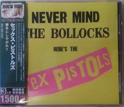 CD SEX PISTOLS Never Mind The Bollocks TOCP53501 Virgin 2005 Япония Рок Б/у