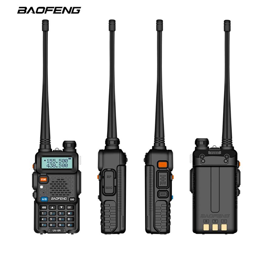 Baofeng UV 5R Walkie Talkie 5W 8W Portable Ham CB Radio Dual Band VHF UHF FM Transceiver Two Way Hunting UV-5R 2-Way Radios