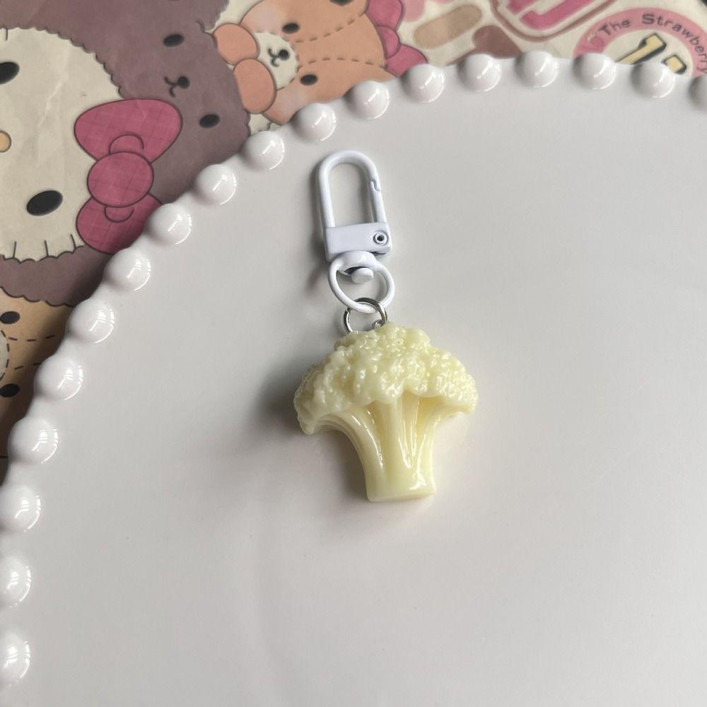 Dumplings Simulation Food Keychain Resin Backpack Pendant Siu Mai Couple Keychain  Couple Gift