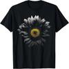 Sunflower IllustrationArt Graphic Flower Motif Sunflower T-Shirt