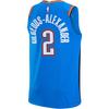 Nike Мужская баскетбольная майка Dri Fit NBA Authentic Icon Edition CW3455-406