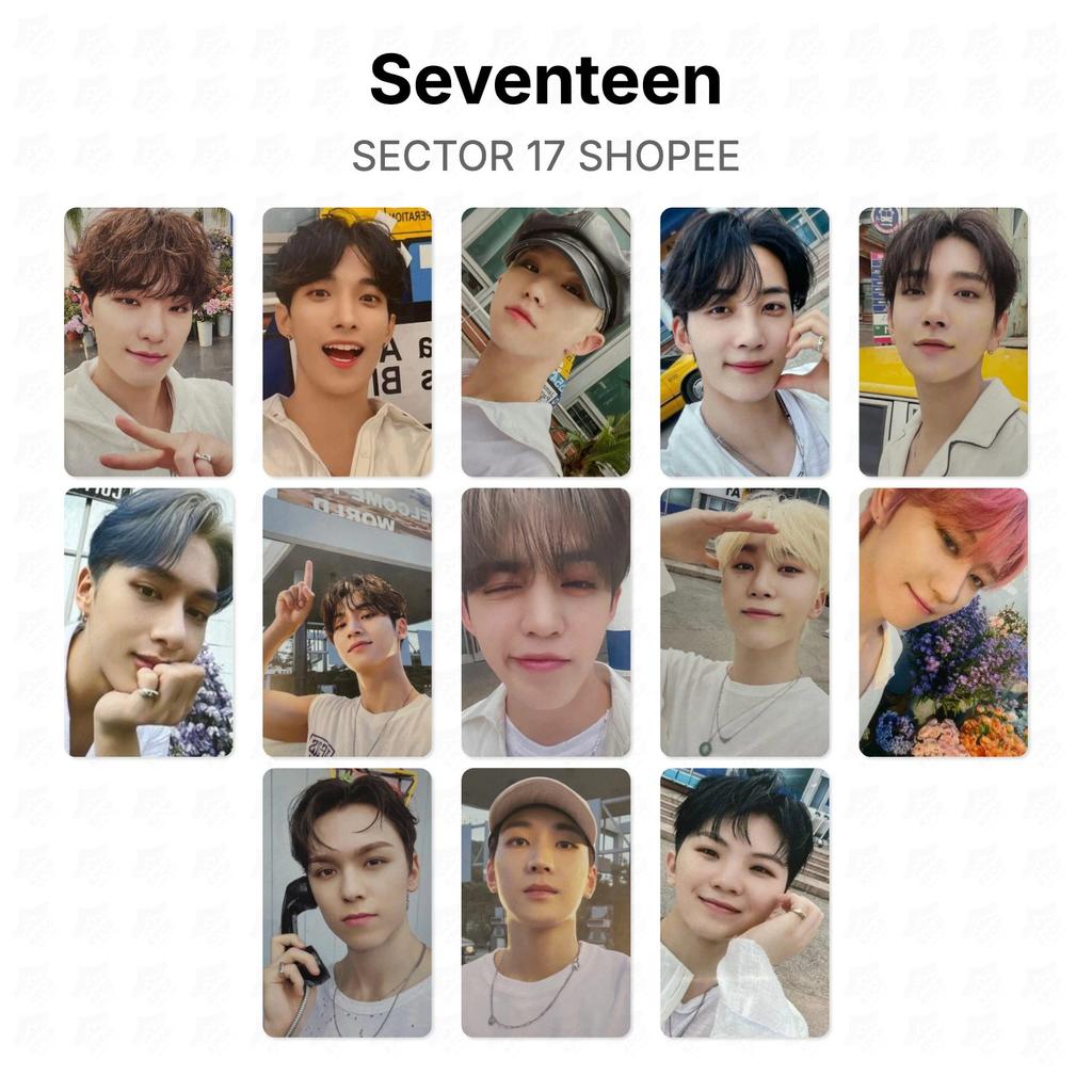 Seventeen SECTOR 17 SHOPEE Официальная фотокарточка