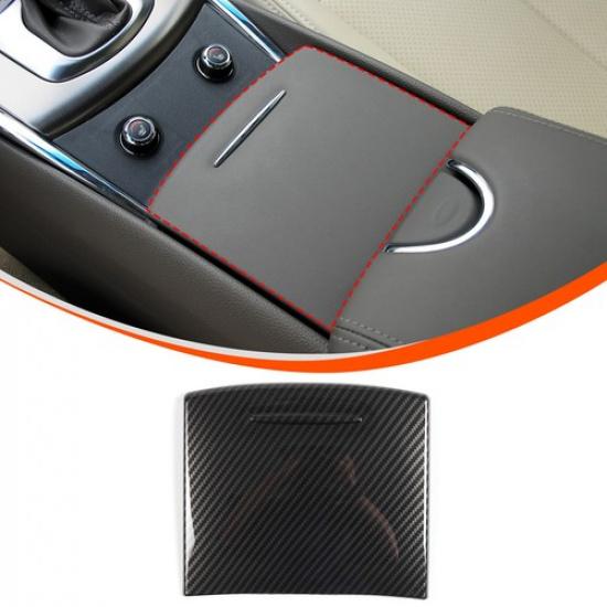 ABS Carbon Fiber Water Cup Holder Panel Trim For Infiniti G35 G37 2007-13