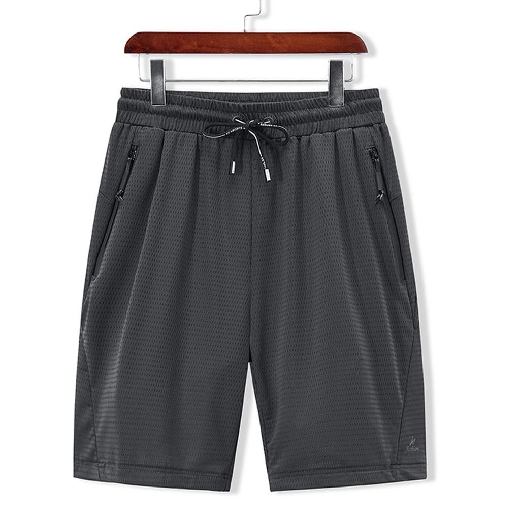 Мужские летние повседневные тонкие быстросохнущие пляжные брюки повседневные спортивные короткие брюки