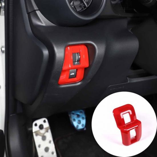 For GT86 /Subaru BRZ -23 ABS Red Tailgate Switch Frame Trim Accessories Kit