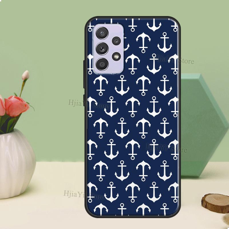 Чехол-якорь для лодки для Samsung A54 A34 A24 A14 A51 A71 A12 A22 A32 A52 A72 A73 A33 A53 A13 Задняя крышка