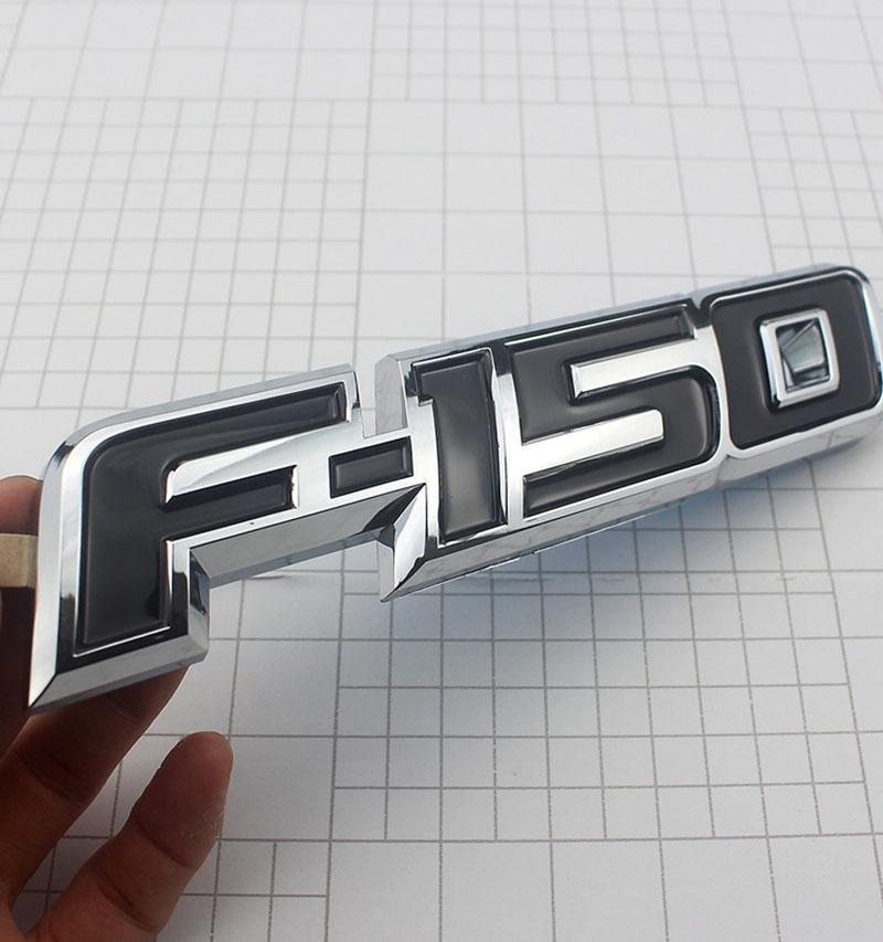 Weatherproof Red Black 3d Raised Plastic Emblem Badge Letter For 09-14 Ford F150 Tailgate