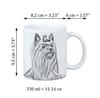 Yorkshire Terrier, Yorkie - cup with a dog, personalized cup with a print, a classic gift for everyone from the Art-Dog brand