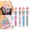Retractable Ballpoint Pen Cartoon Shape Multicolor Pens Medium Point (0.5mm) For