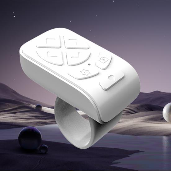 Пульт дистанционного управления, стабильное соединение, универсальный портативный беспроводной Bluetooth-совместимый контроллер для видеосъемки с помощью пальца, автоматический тюнер страниц