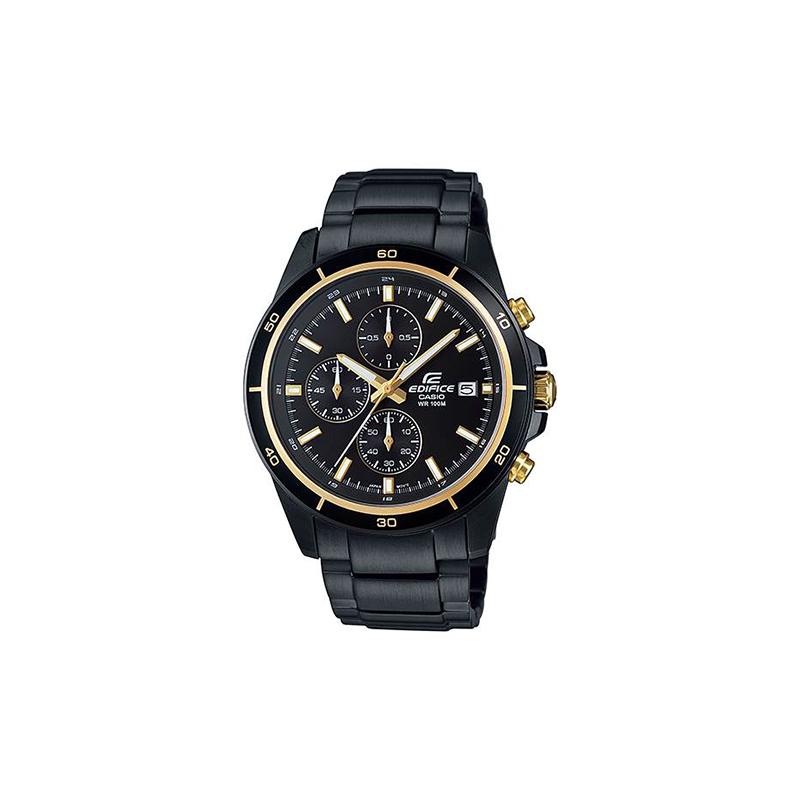 Casio CASIOEDIFICE серия корпус часов с ионно-плазменным покрытием тренд кварцевый механизм стальной ремешок японские и корейские часы мужские часы EFR-526BK-1A9