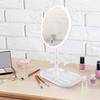 Белое настольное зеркало со светодиодной подсветкой и перезаряжаемым держателем для ювелирных изделий Mizo от Yoghi