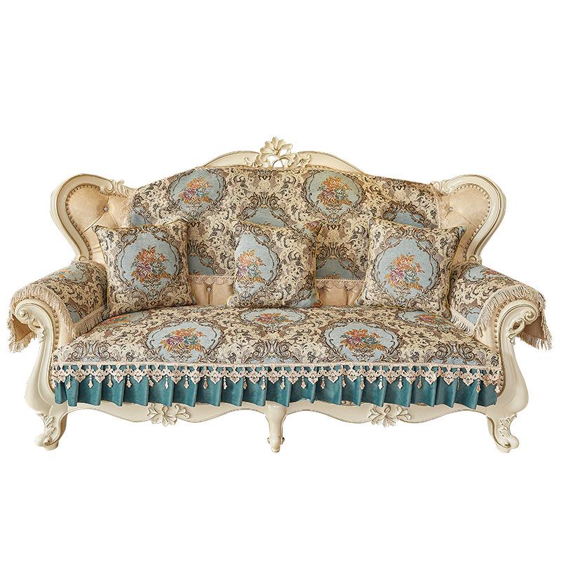 Роскошная европейская нескользящая подушка и чехол для дивана из натуральной кожи