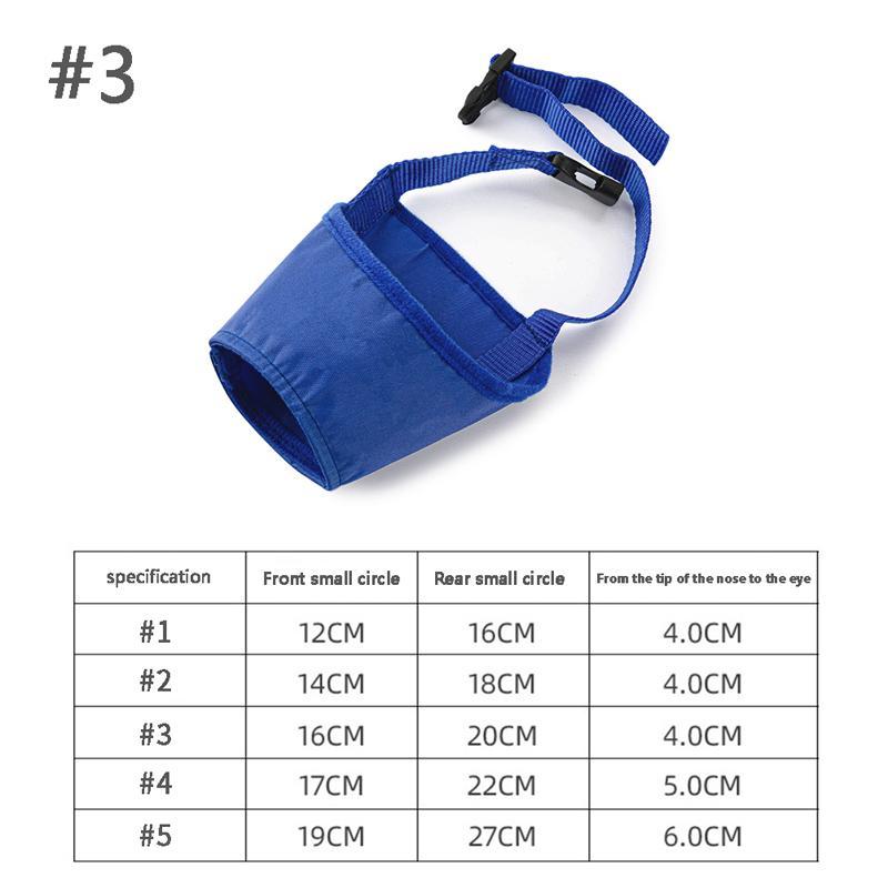 Регулируемые дышащие защитные намордники для собак, против укусов, лая и жевания