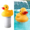 Устройство для дозирования в бассейне, плавающий дизайн, автоматический дезинфектор с таблеткой в виде мультяшной утки, дезинфицирующее средство для бассейна, поплавок для спа-бассейнов
