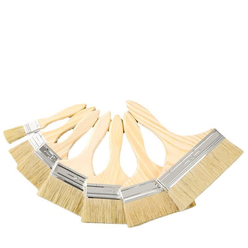 Yuqilong Wooden Handle Pig Bristle Cleaning Brush