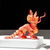 3D-печать Kirin Beast Китайский дракон Lucky Декоративное украшение 3D-печатные фигурки Игрушка Настольное украшение Кукла Ремесло Подарок