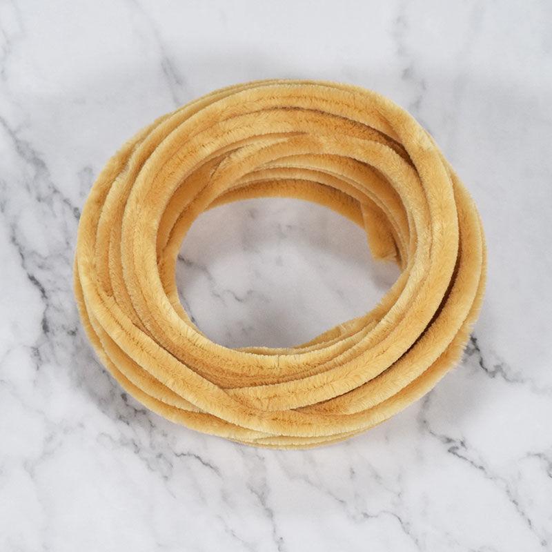 1,5 м бархатные цветы твист-палочка имитация бархата синели стебель полоса красочная мягкая бархатная твист-проволока