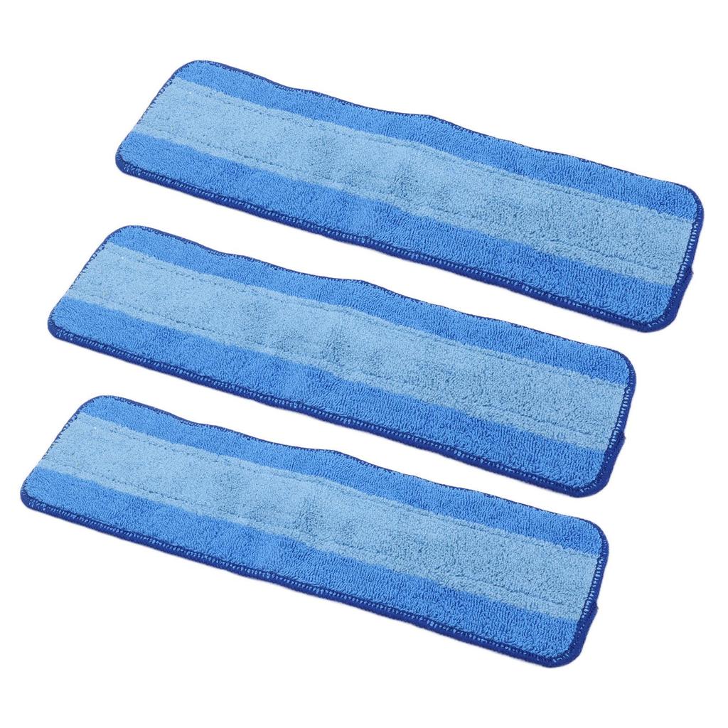 3PCS Wet Dry Dual Use Mop Cloth Refills Reusable Microfiber Mop Pad for Bona Mop Floor Cleaning