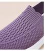 2025 New Slip On Walking Shoes Women Spring Summer Breathable Knit Loafers Woman Casual Orthopedic Shoes Female Wedge Sneakers