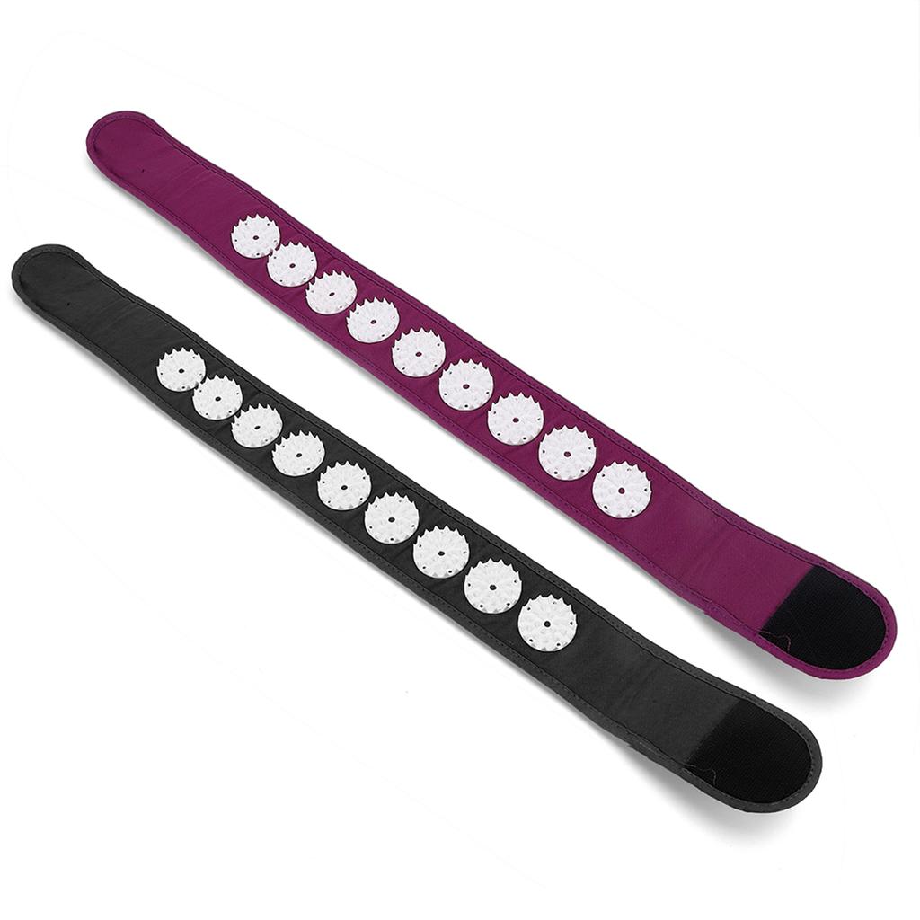 Портативная акупунктурная массажная повязка на голову с регулируемым ремешком для облегчения боли и фитнеса