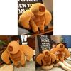 Capybara Muscle Plush Toy Animal Pillow Stuffed Birthdays Gifts Room Decoration