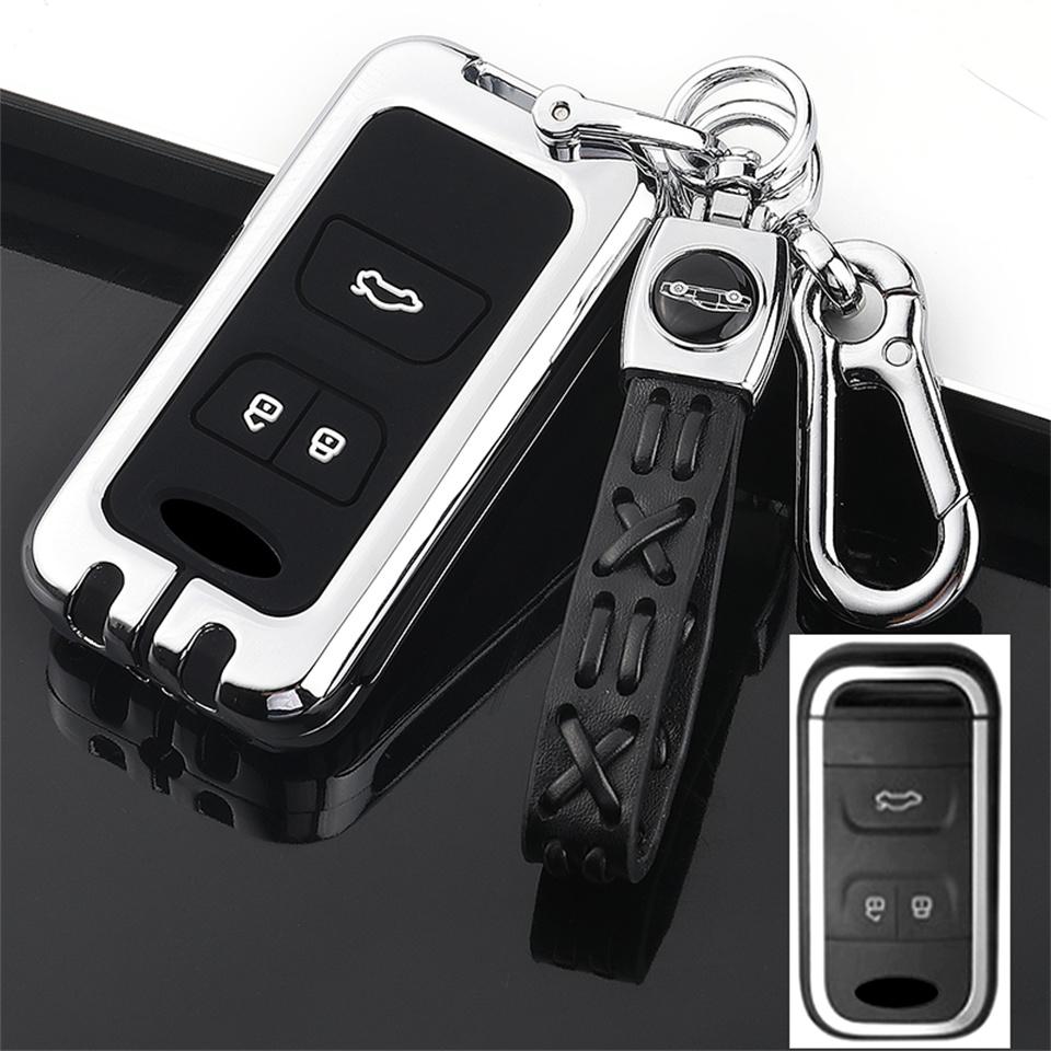 Чехол для автомобильного ключа Chery Tiggo 8 7 5X 2019 2020 Smart Keyless Remote Fob Защитный чехол для брелока держатель для автомобильного стайлинга аксессуары
