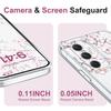 Прозрачный чехол для телефона 'Цветочный танец' для Samsung Galaxy A73 A72 A54 A53 A52 A34 A33 A24 A23 A14 A13 A12 A04S A03, TPU