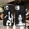 Чехол для телефона с изображением актрисы М-Меган Фокс для IPhone 17 16 15 14 13 Plus 12 11 Pro Max, задняя крышка из PC+TPU
