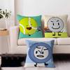 Мультяшная B-BFDI Подушка Аниме Подушка Подушка для головы на диван-кровать Наволочка Чехол для подушки 45x45 см Мода