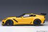 AUTOart Chevrolet Corvette ZR1 Желтый Готовый продукт 1/18 (С7)