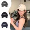 Men and Women Baseball Caps Same Style Couples with Versatile Soft Top Baseball Caps New Big Headline Letter Embroidered Baseball Cap