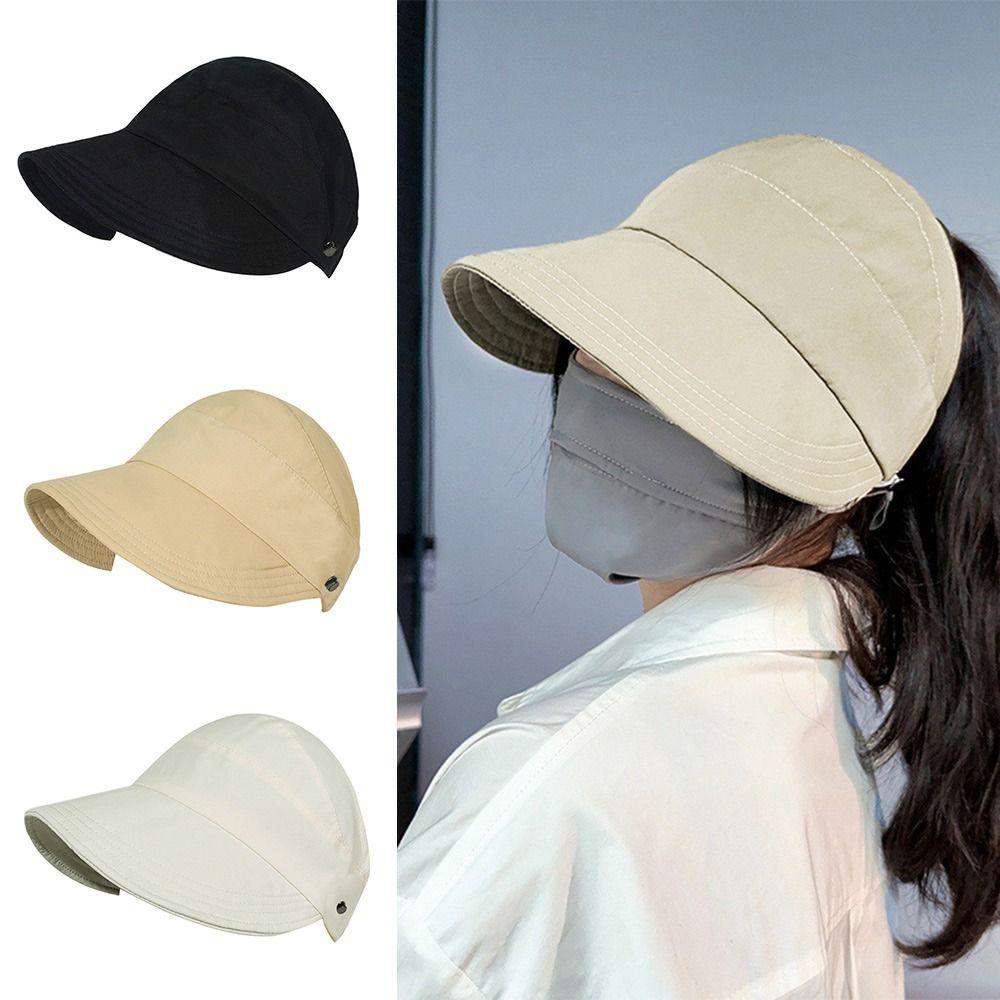 Sun Visor Hats Sun Hat Sun Protection Duck Tongue Cap Peaked Caps Fisherman Hat Outdoor