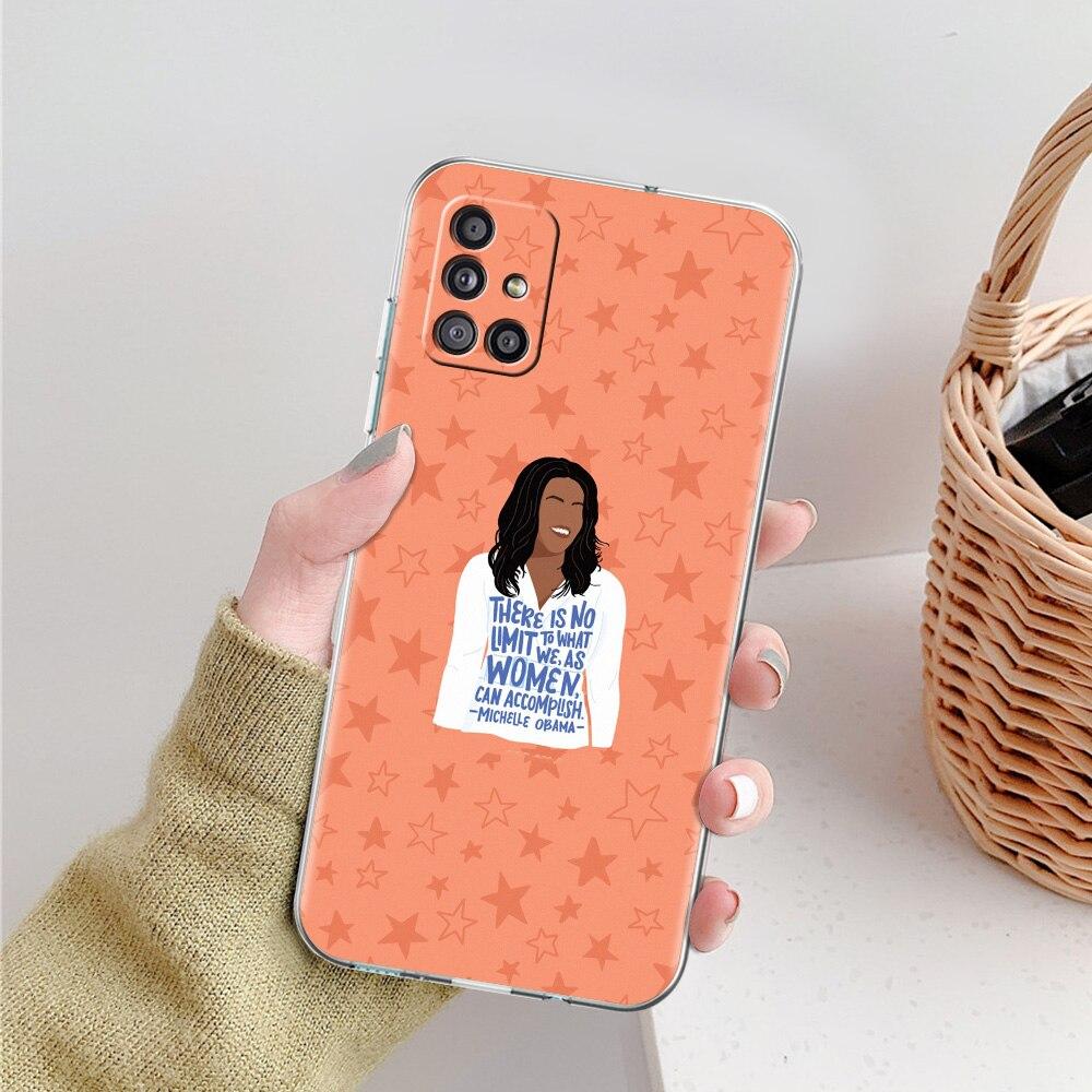 Чехол для телефона Feminist Feminism для Samsung Galaxy A51 A71 A21S A12 A11 A31 A41 A52 A32 5G A72 A01 A02S из силикона, прозрачный, мягкий