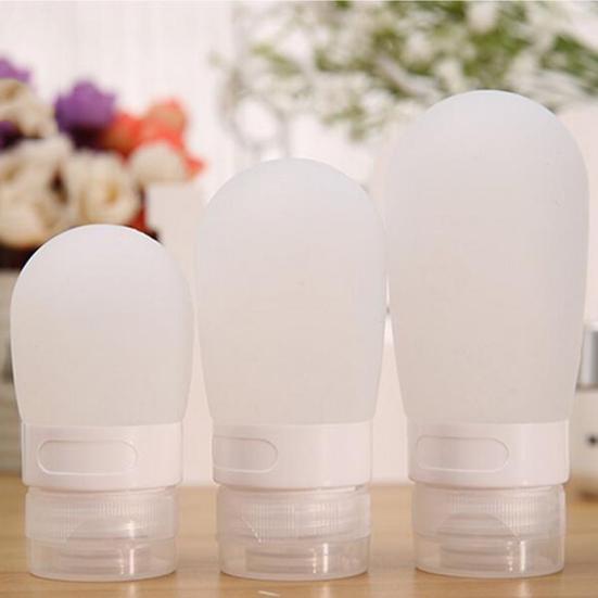 Контейнер для жидкости, герметичная нескользящая силиконовая упаковочная бутылка для шампуня для дома