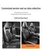 Всесезонный универсальный кожаный чехол на сиденье Changan X5 Plus - Дышащая подушка с полным покрытием.