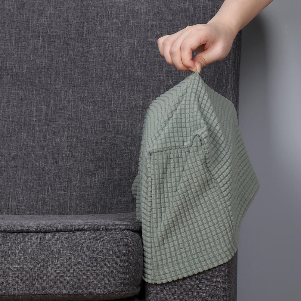 2 шт. высококачественные чехлы для подлокотников стульев и мебели для дома и гостиной, чехол для дивана, защита для подлокотников дивана