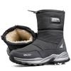 Men's Winter High-Top Non-Slip Outdoor Snow Boots - Thick, Warm, Casual, Waterproof, Plus Velvet