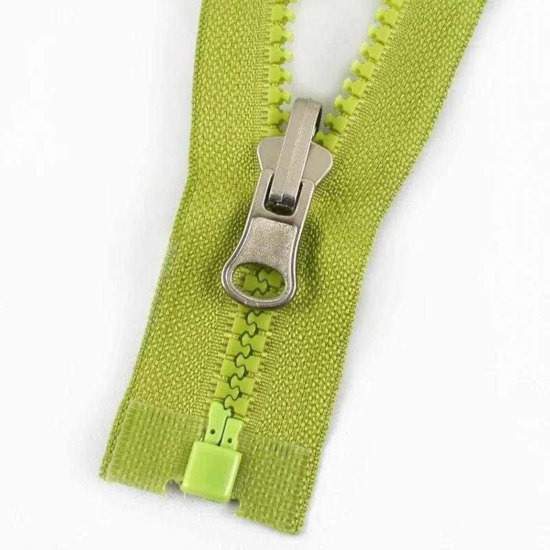 2-10 шт. Meetee 70 см 5# смоляная молния роторный бегунок двусторонняя открытая молния для куртки пальто пуллер для молнии швейные аксессуары