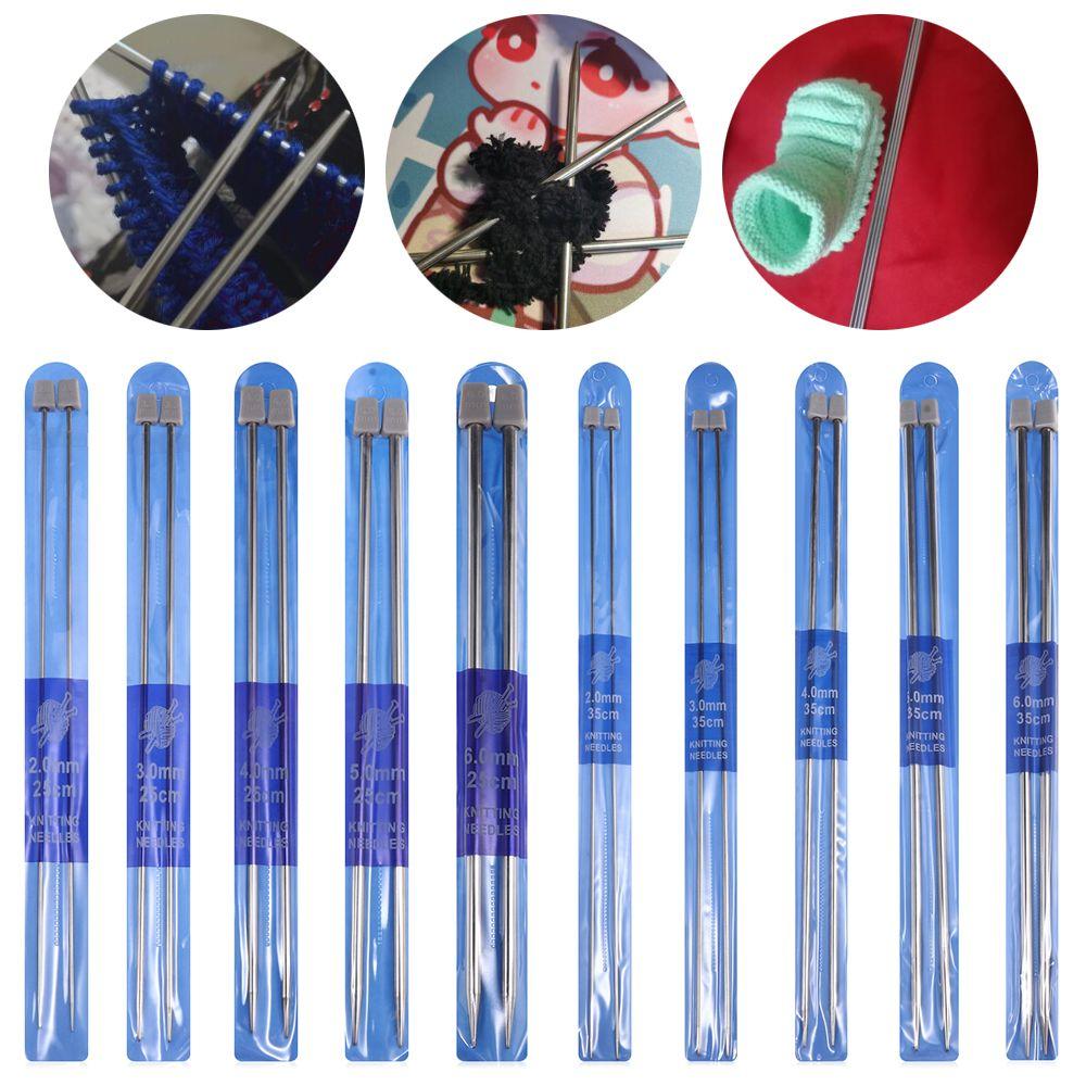 Плетение Швейные Принадлежности Металлический Крючок для вязания Крючки для вязания Инструменты для вязания Прямые спицы