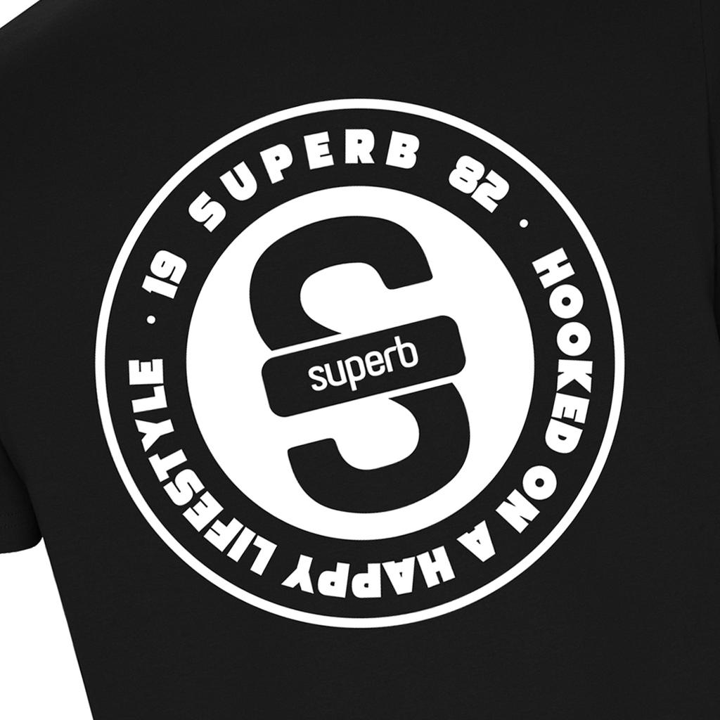 Мужская футболка свободного покроя с короткими рукавами и круглым вырезом SPRBCO-001