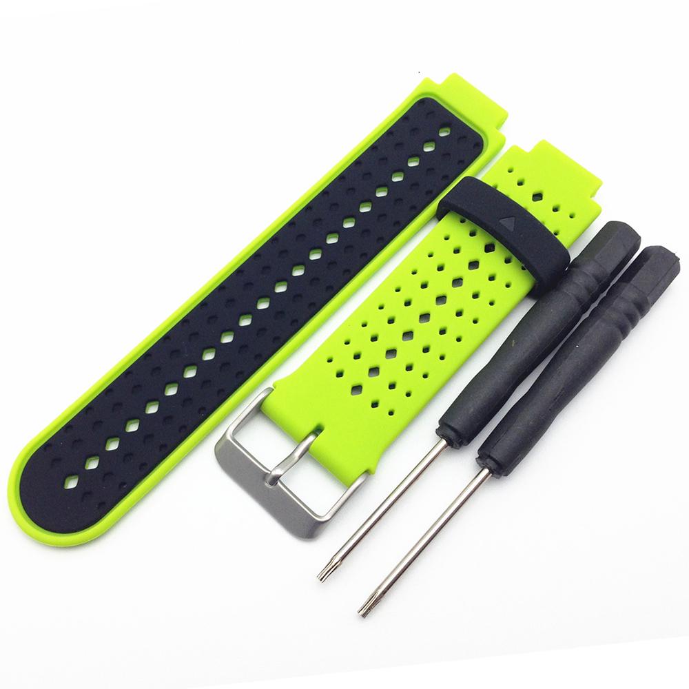 For Outdoor Sport Strap Silicone Garmin Forerunner 235 Smart Watch Band For Garmin Forerunner 220 230 620 630 735xt Bracelet