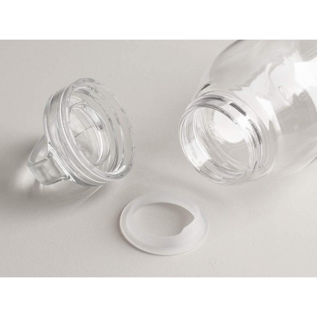 Kinto Water Bottle 500ml Smoke - Lightweight, Dishwasher Safe, My Bottle 20133