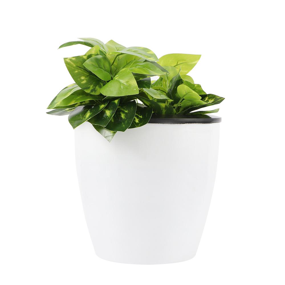 Plastic Desktop Decoration Garden Supply Self Watering Home Decor Plants Basket Planter Flower Pots