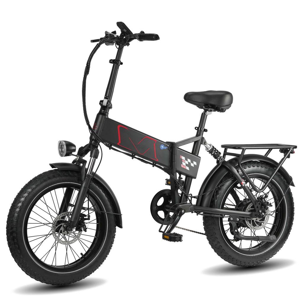 Maxturn POLARIS Electric Bike For Adult 500W Motor 48V 13Ah Battery 20 inch All-Terrain Tires Electric Bicycle