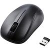 ELECOM Wireless Mouse, M-K6DRKBKRS, IR LED, Medium Size, RoHS Compliant, Black