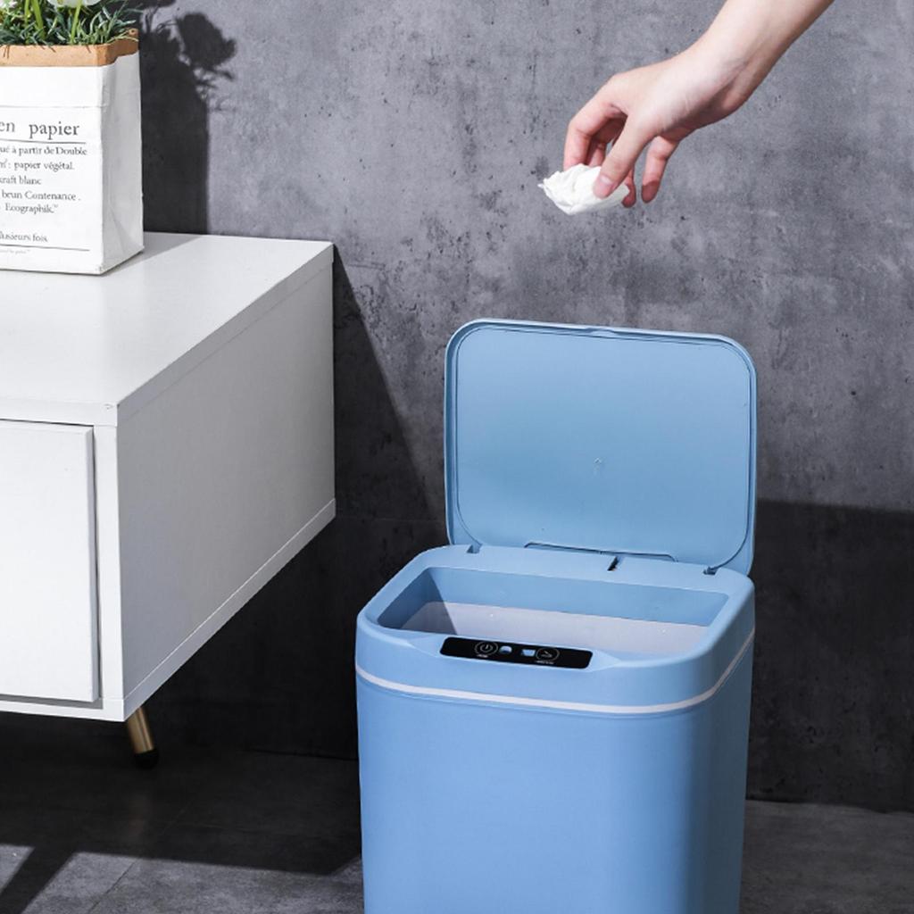 Бесконтактные мусорные баки 18 л, интеллектуальный индукционный мусорный бак, автоматический мусорный бак, инфракрасное движение